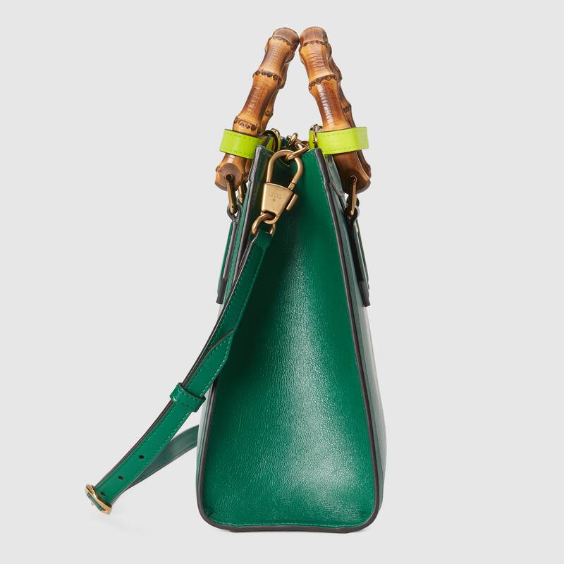 Gucci Diana Small Tote Bag Shoulder Bag 660195 Green